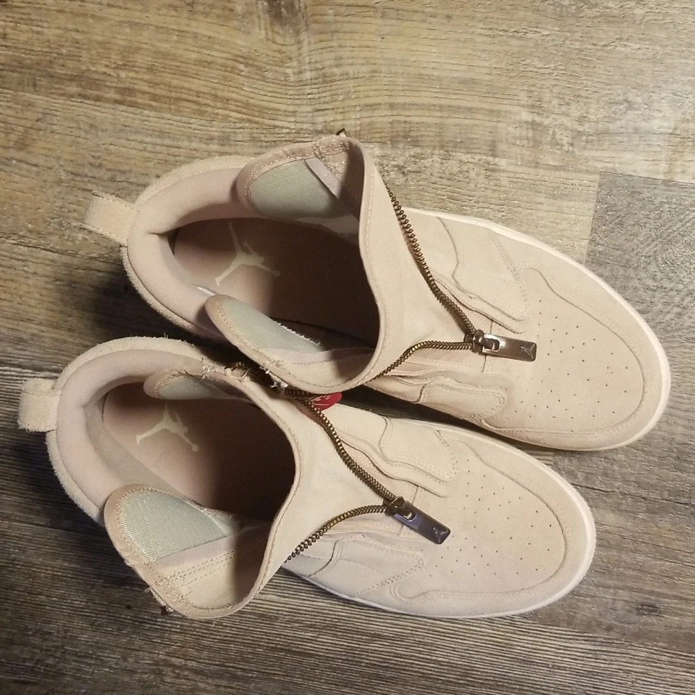 NIKE Air Jordan 10 Women Hightop Balarina Pink Suede Zip up EXCELLENT condition - Picture 17 of 17